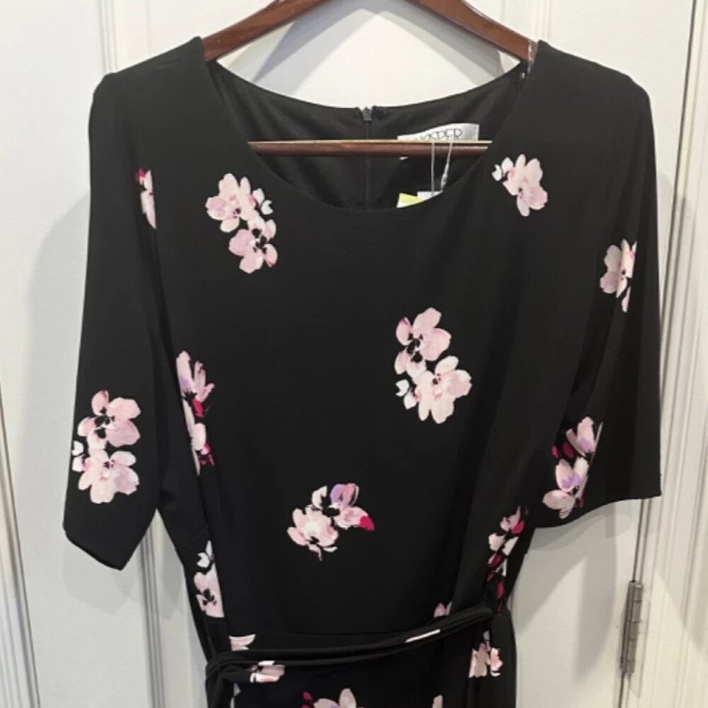 Kasper 18W Woman's Floral Dress - Picture 2 of 9